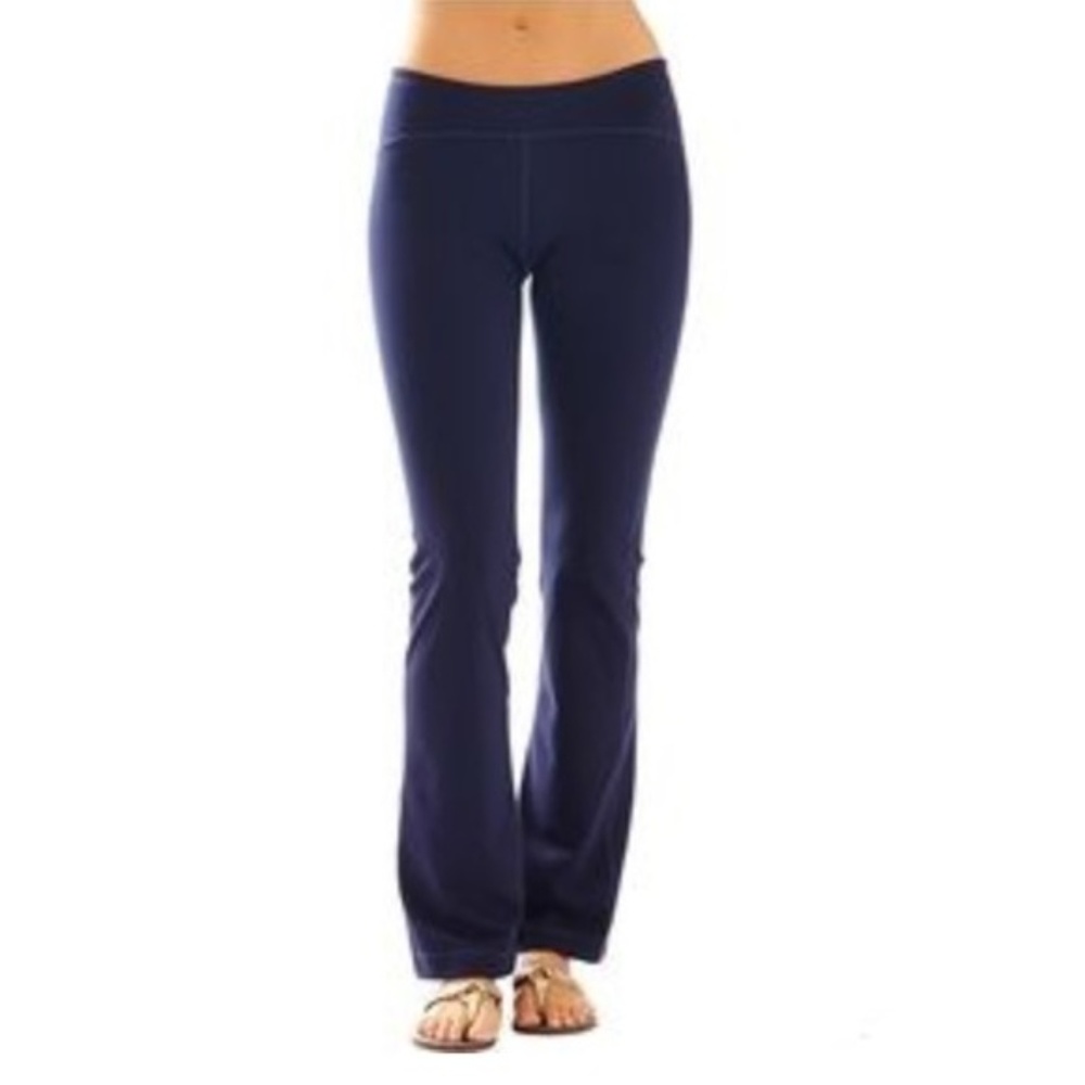 LILLY PULITZER Luxletic Weekender Pant Blue {J4}